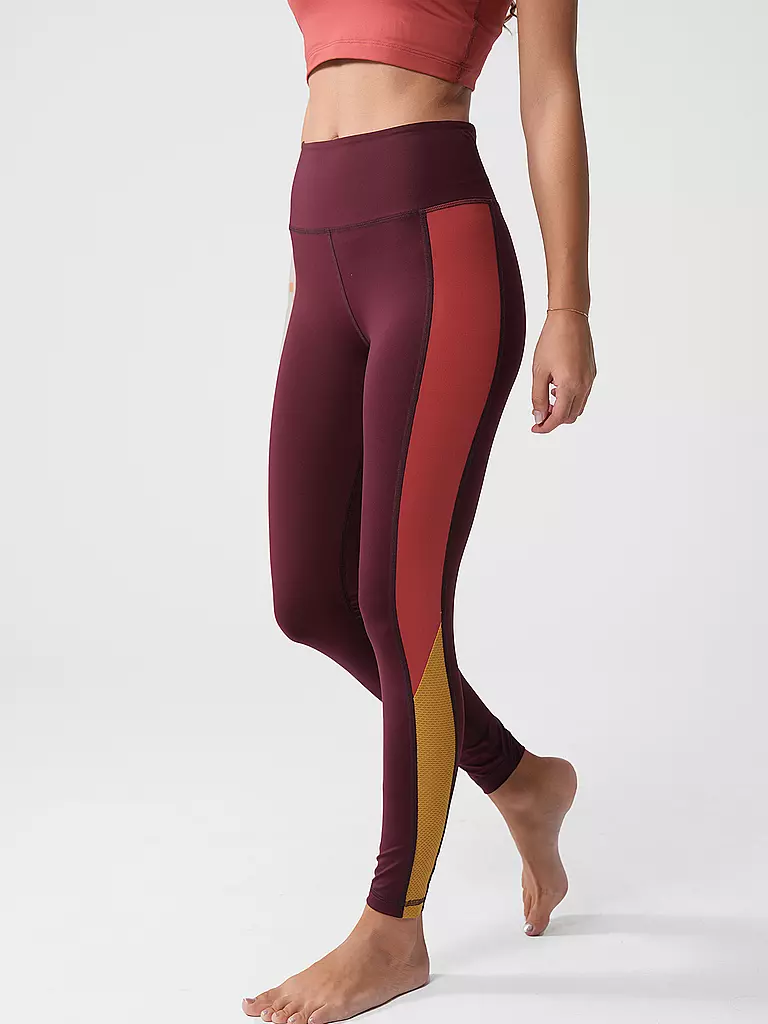 MEY Sport Leggings 7/8 rot
