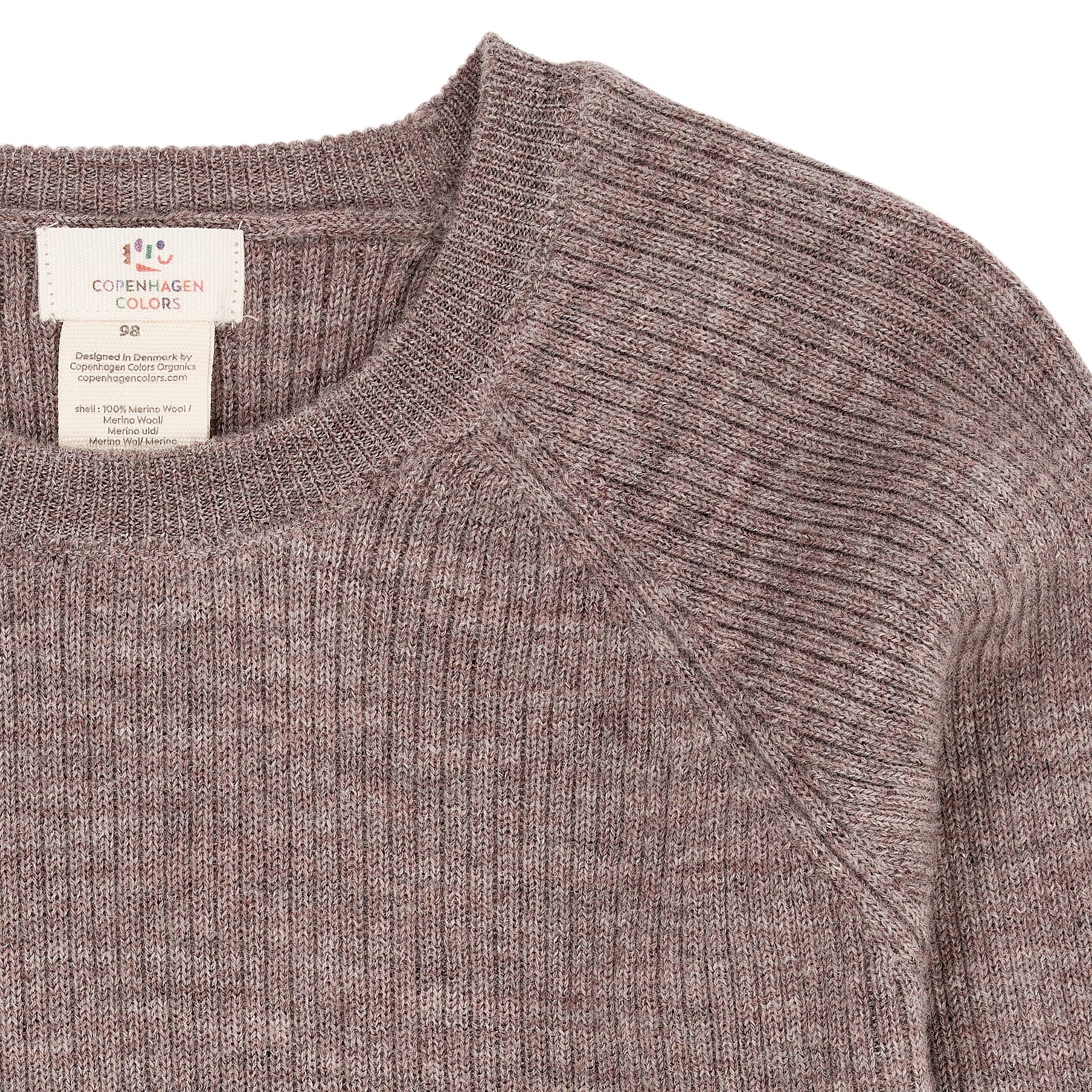 Copenhagen Colors Bluse Rib Merinould