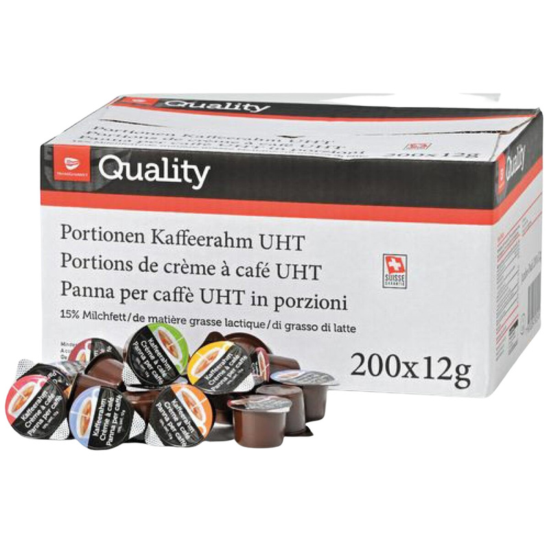 Quality Kaffeerahm, 12 g, 200 Stück