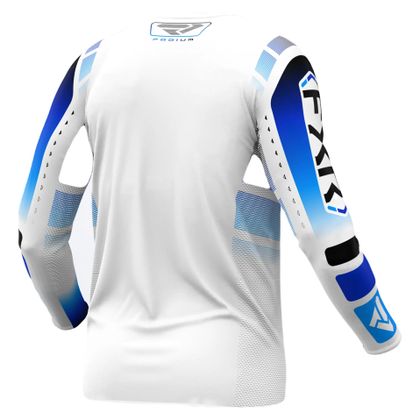 Maillot cross FXR PODIUM MX 25 2025 - Blanc / Bleu