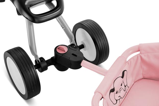 Puky Traily gåvogn retro pink