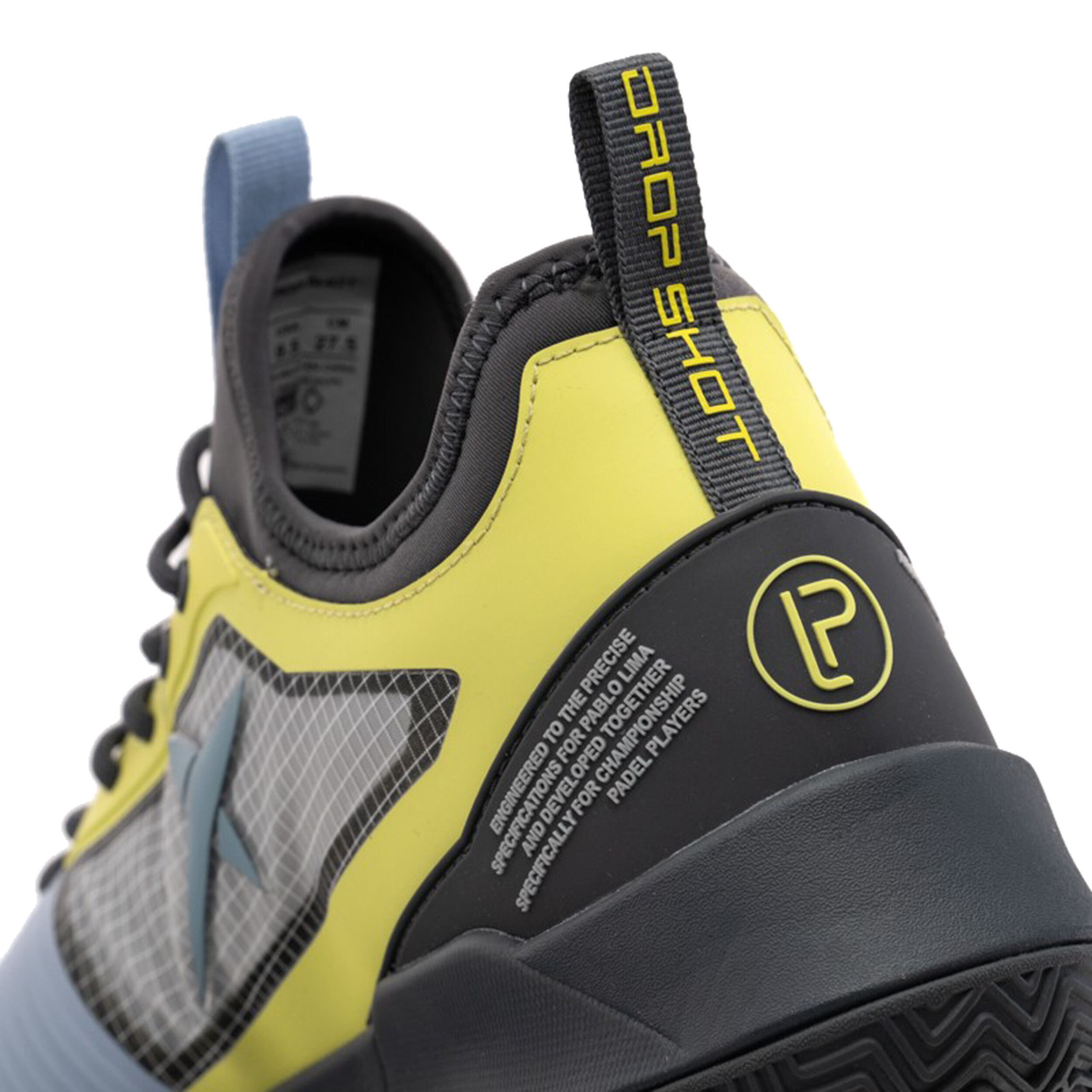 Drop Shot BENTOR LIMA Chaussures Padel Hommes - Jaune , Anthracite
