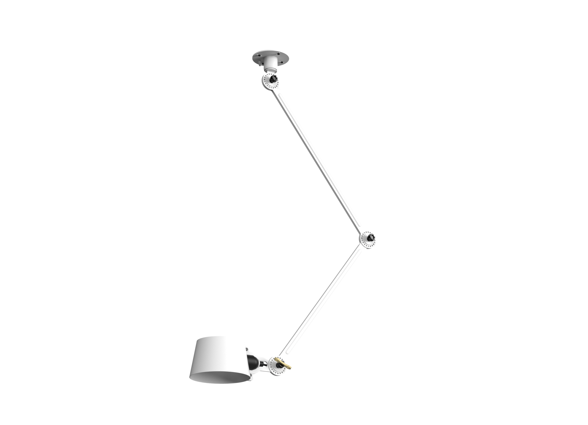 Plafondlamp Bolt sidefit install 2 armen pure white
