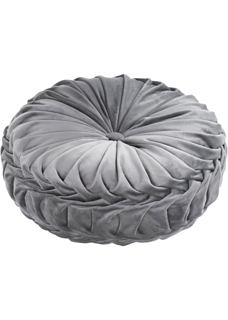 Coussin déco aspect velours