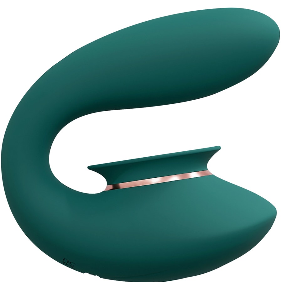 Vibromasseur & stimulateur de clitoris - Twitch 3 - Vert