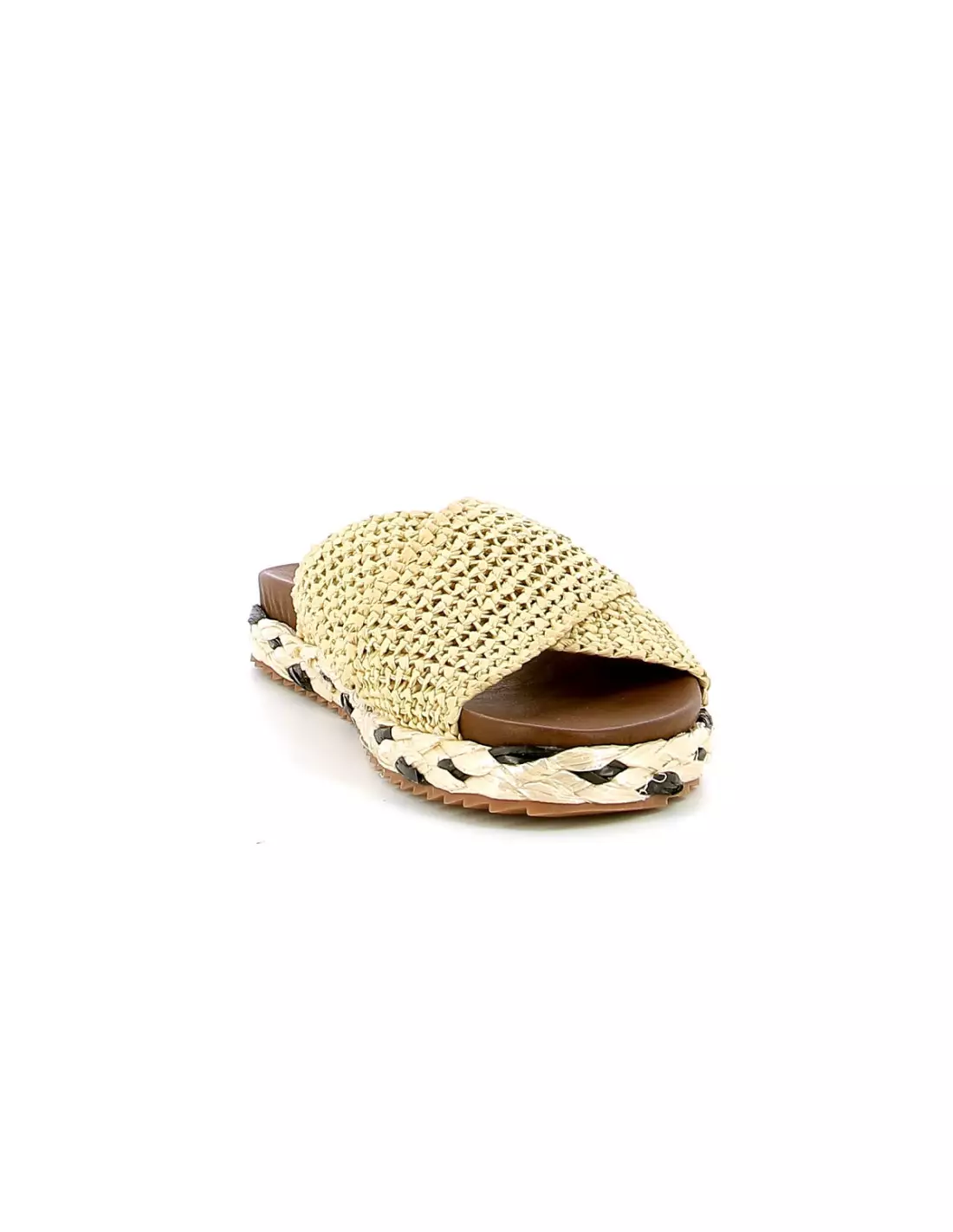 ELUE PAR NOUS LEPHONE - Mules & sabots Beige
