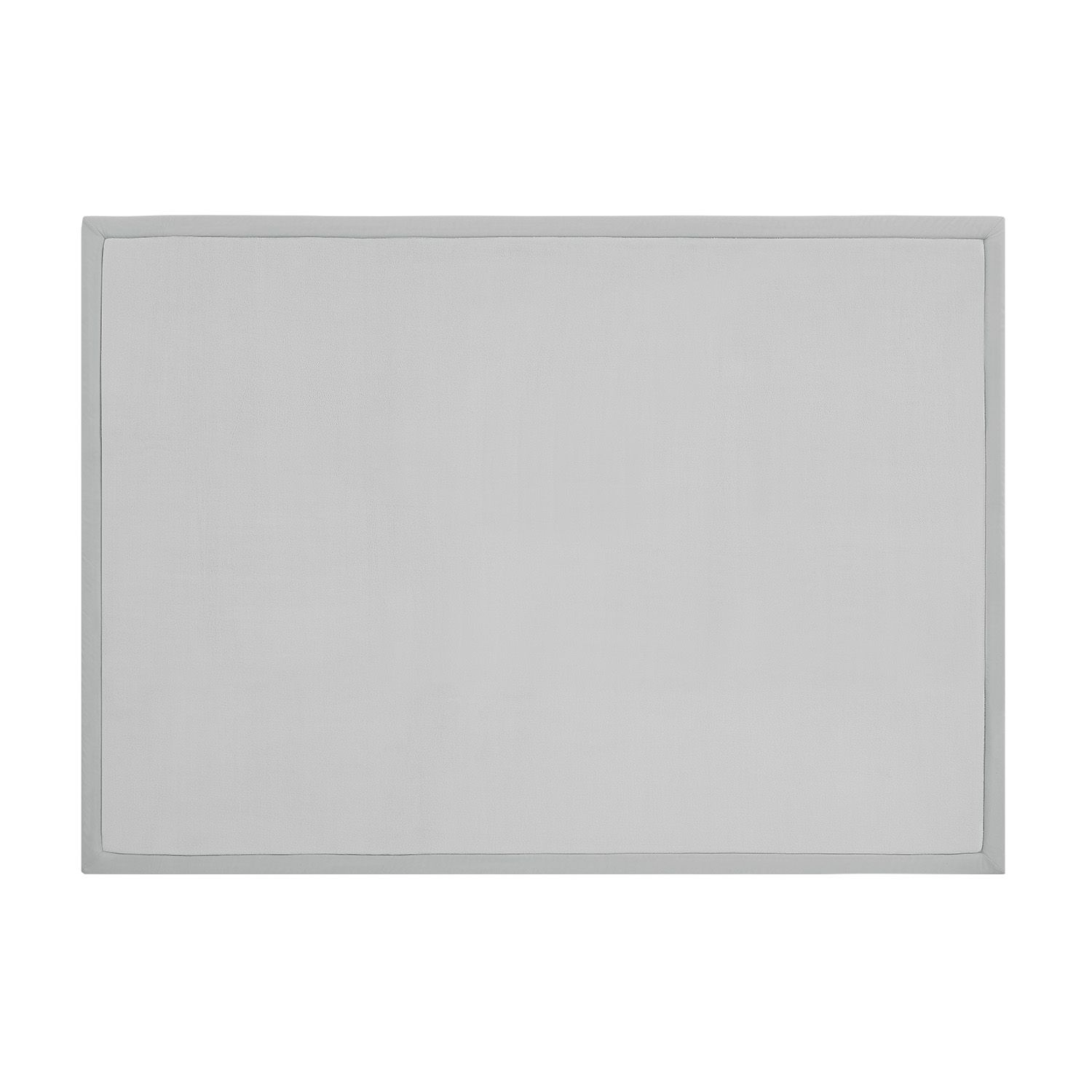 Juskys Krabbelmatte Maila Spielmatte 180x120 cm Yogamatte für Kind, Baby - rutschfest, weich - Grau