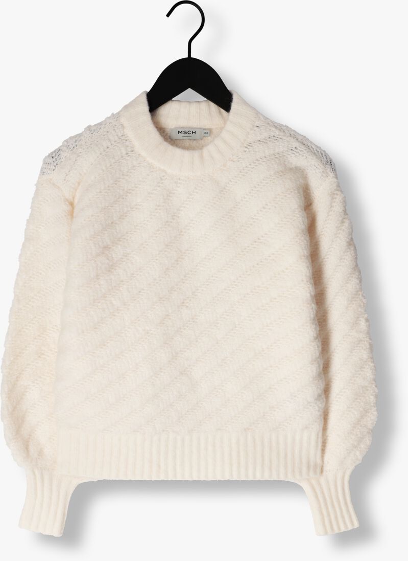MSCH COPENHAGEN witte msch copenhagen trui mschjaycie pullover