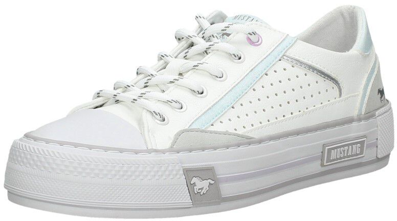 Mustang Veterschoenen Laag wit