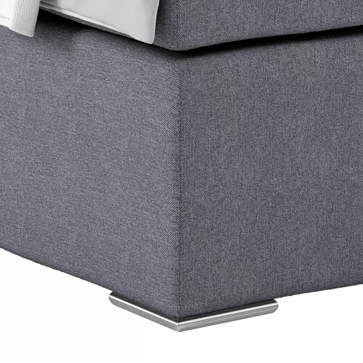 Boxspringbett Nero 140 x 200 Dunkelgrau
