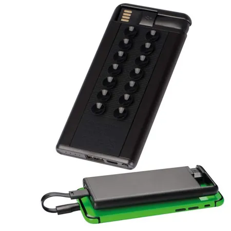 Macma Powerbank mit Saugnäpfen, 4000 mAh, schwarz