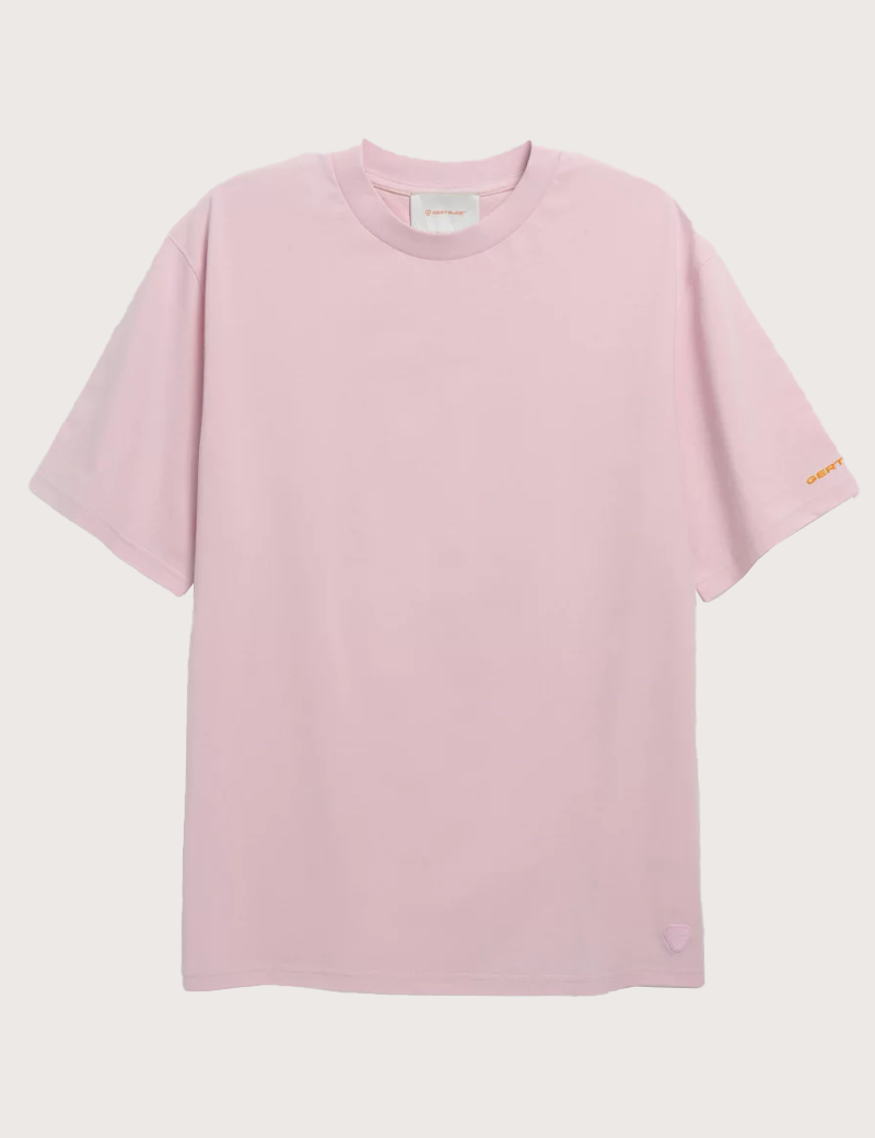 GERTRUDE&GASTON T-SHIRT MANCHES COURTES UNISEX COUPE DROITE EDMOND ROSE