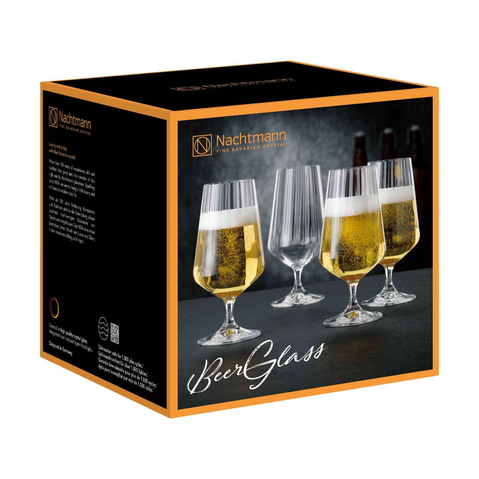 Nachtmann Biergläser Celebration 380 ml 4er Set