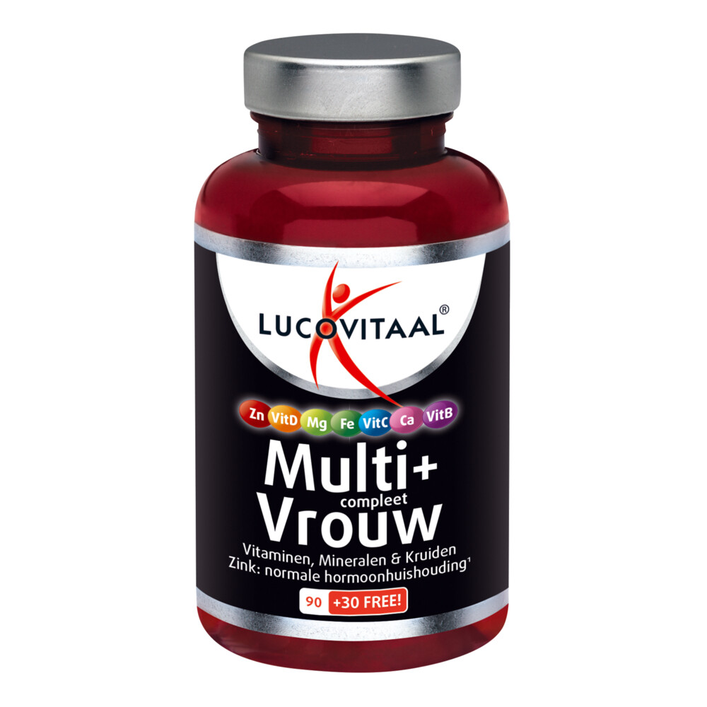Lucovitaal Multi + Compleet Vrouw120 tabletten