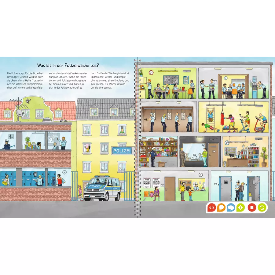 Ravensburger tiptoi® Wieso? Weshalb? Warum? 22: Unterwegs mit der Polizei