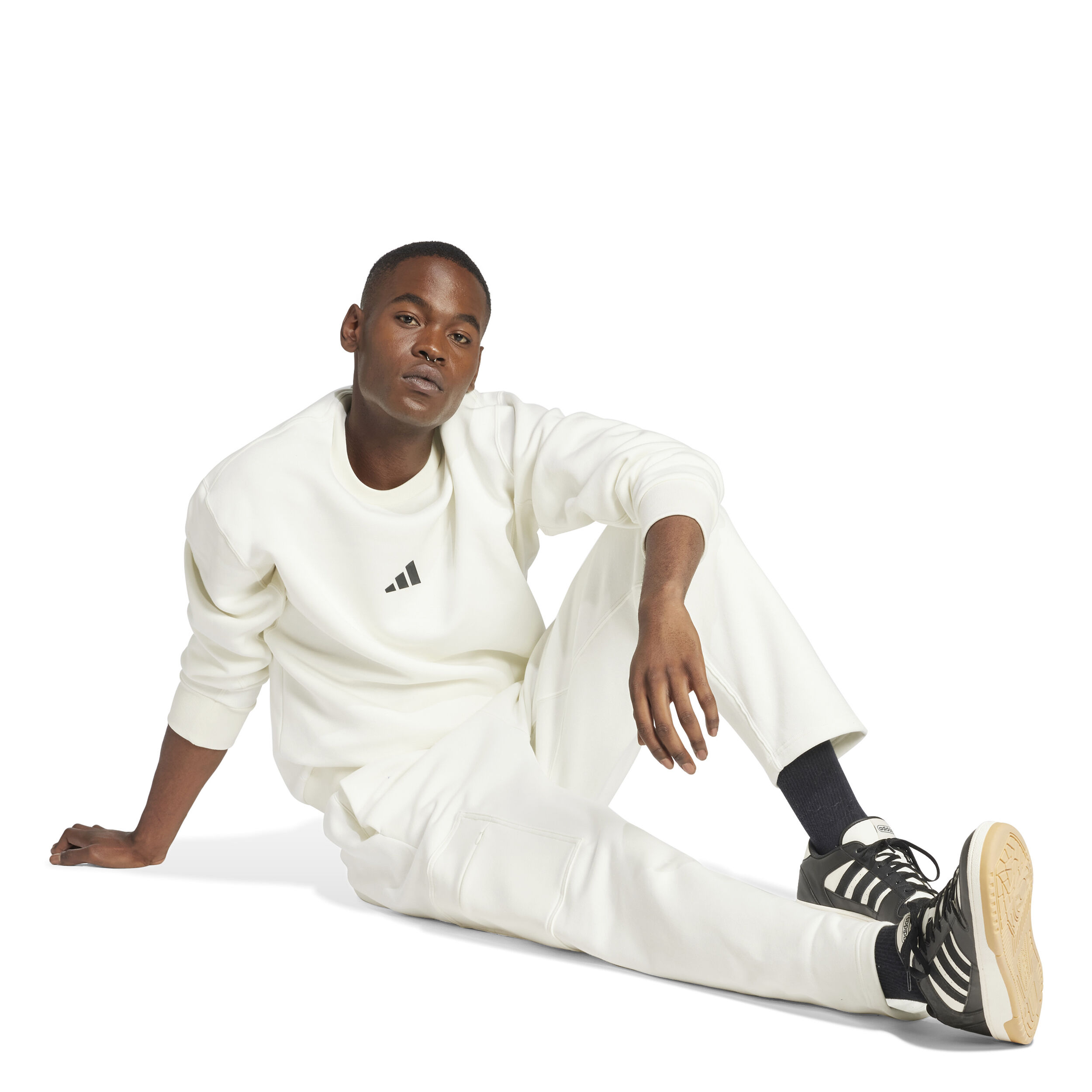 adidas All SZN Graphic Sweat-shirt Hommes - Blanc