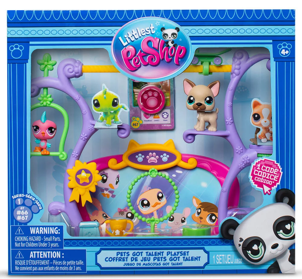 LITTLE PETS SHOP - COFFRET PETS GOT TALENT
