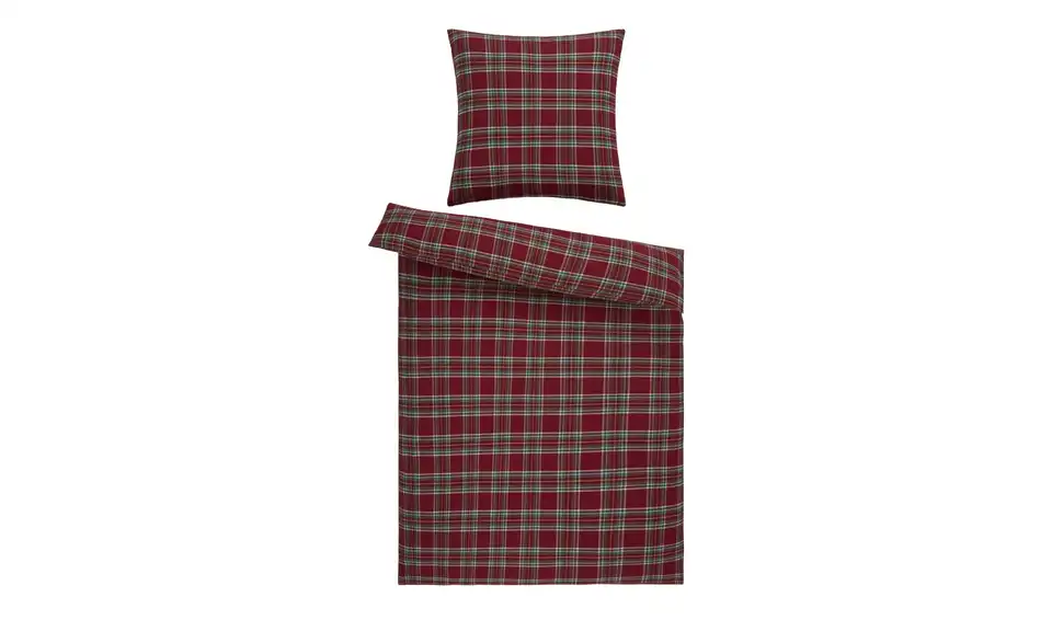 como Biber Bettwäsche Tartan