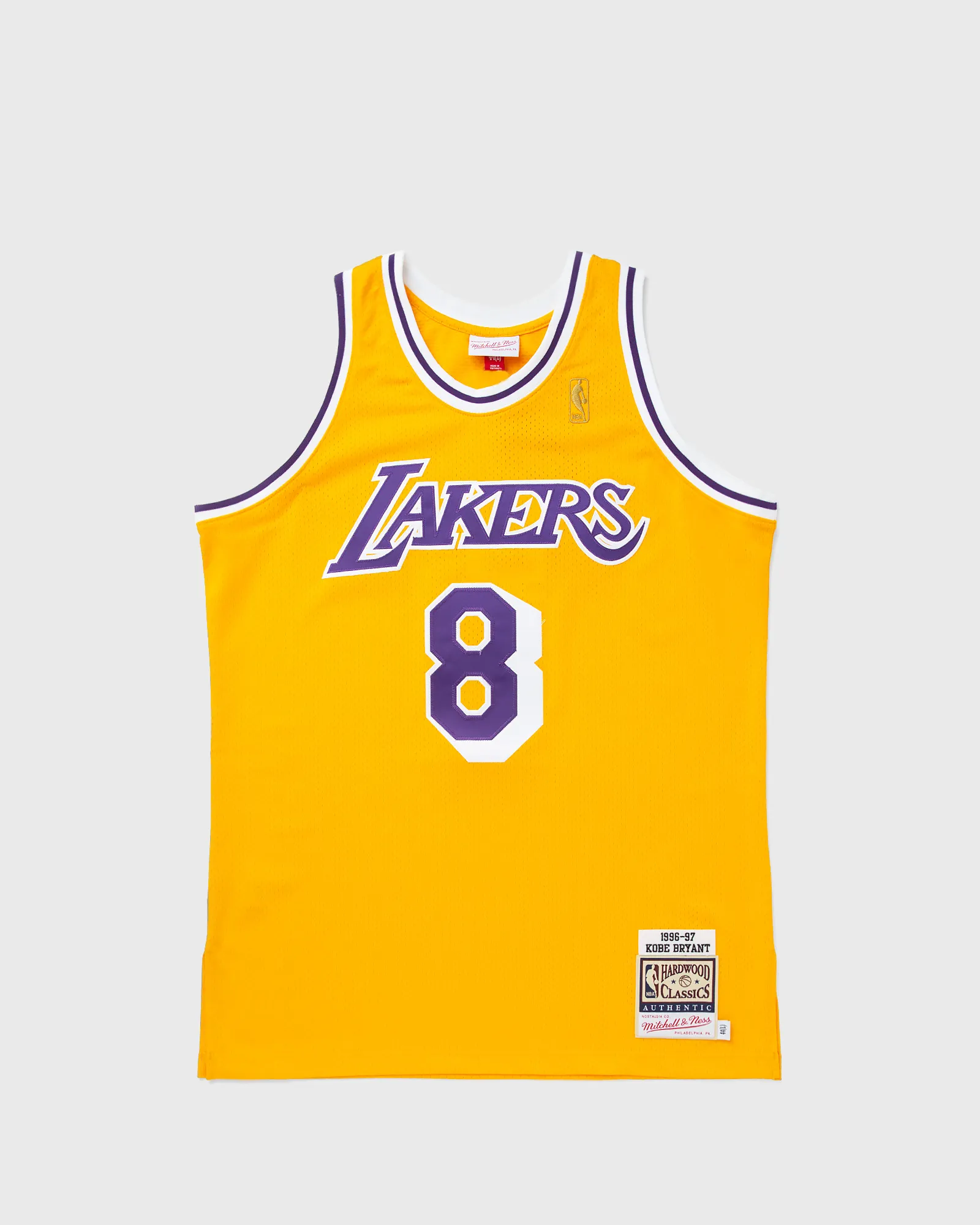 Mitchell & Ness NBA AUTHENTIC JERSEY LOS ANGELES LAKERS HOME 1996-97 KOBE BRYANT #8