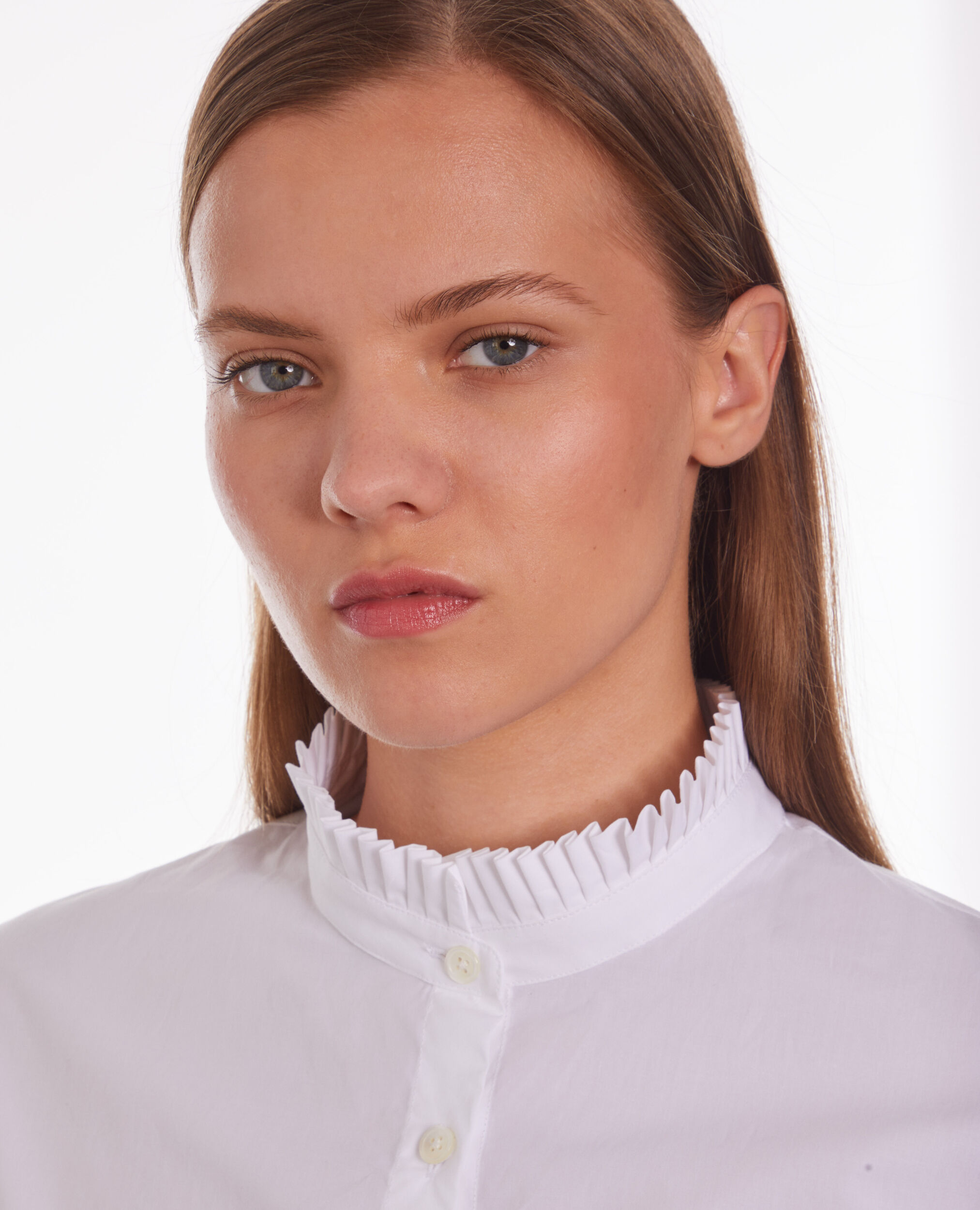 Chemise blanche en popeline