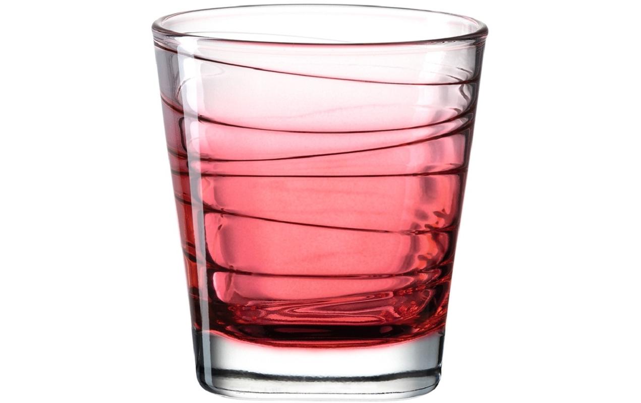 Trinkglas Vario Struttura 250 ml, 6 Stück, RotGläser-Set