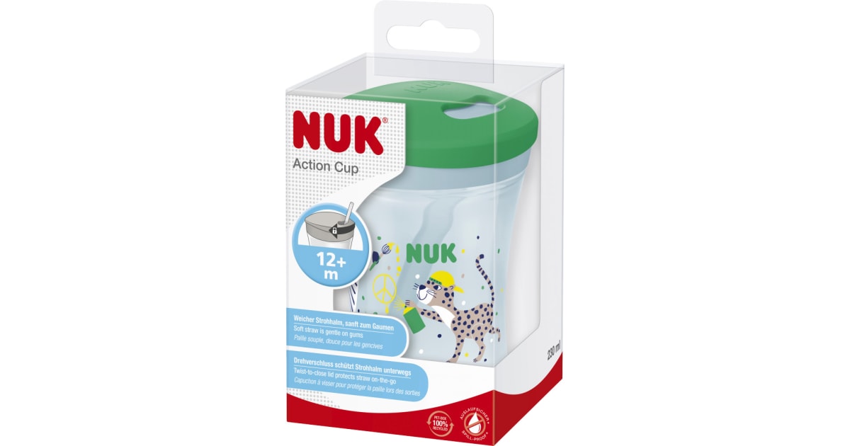 NUK Fun Straw Action Cup 12. Monat