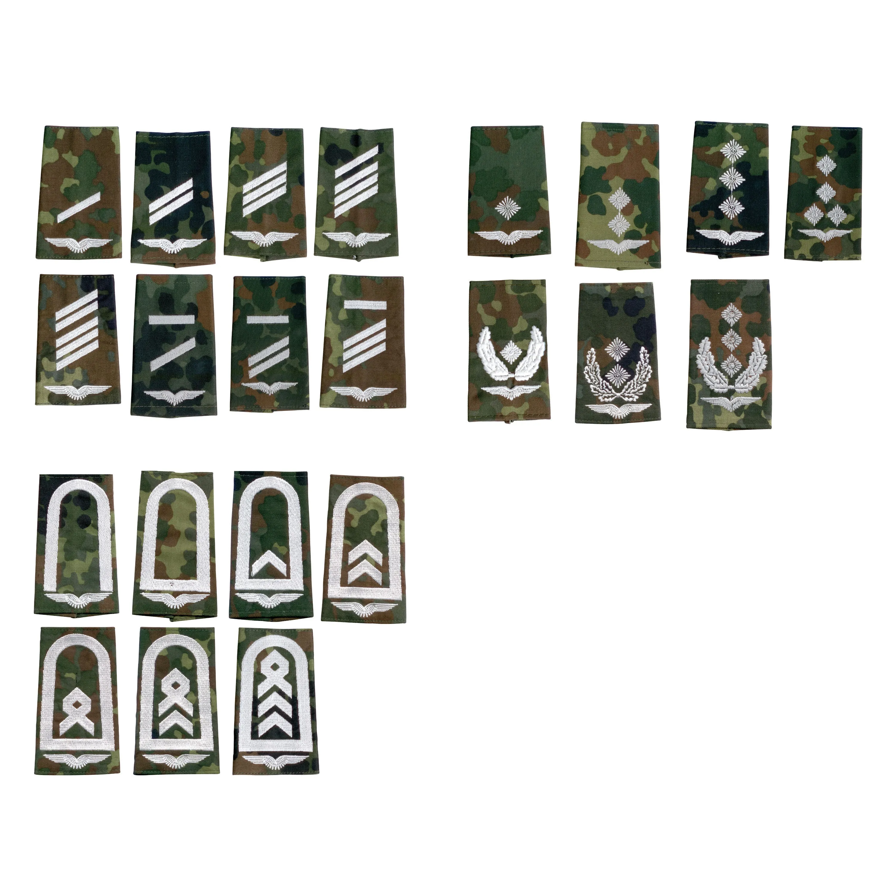 Diverse -  BW Rangabzeichen Luftwaffe Flecktarn