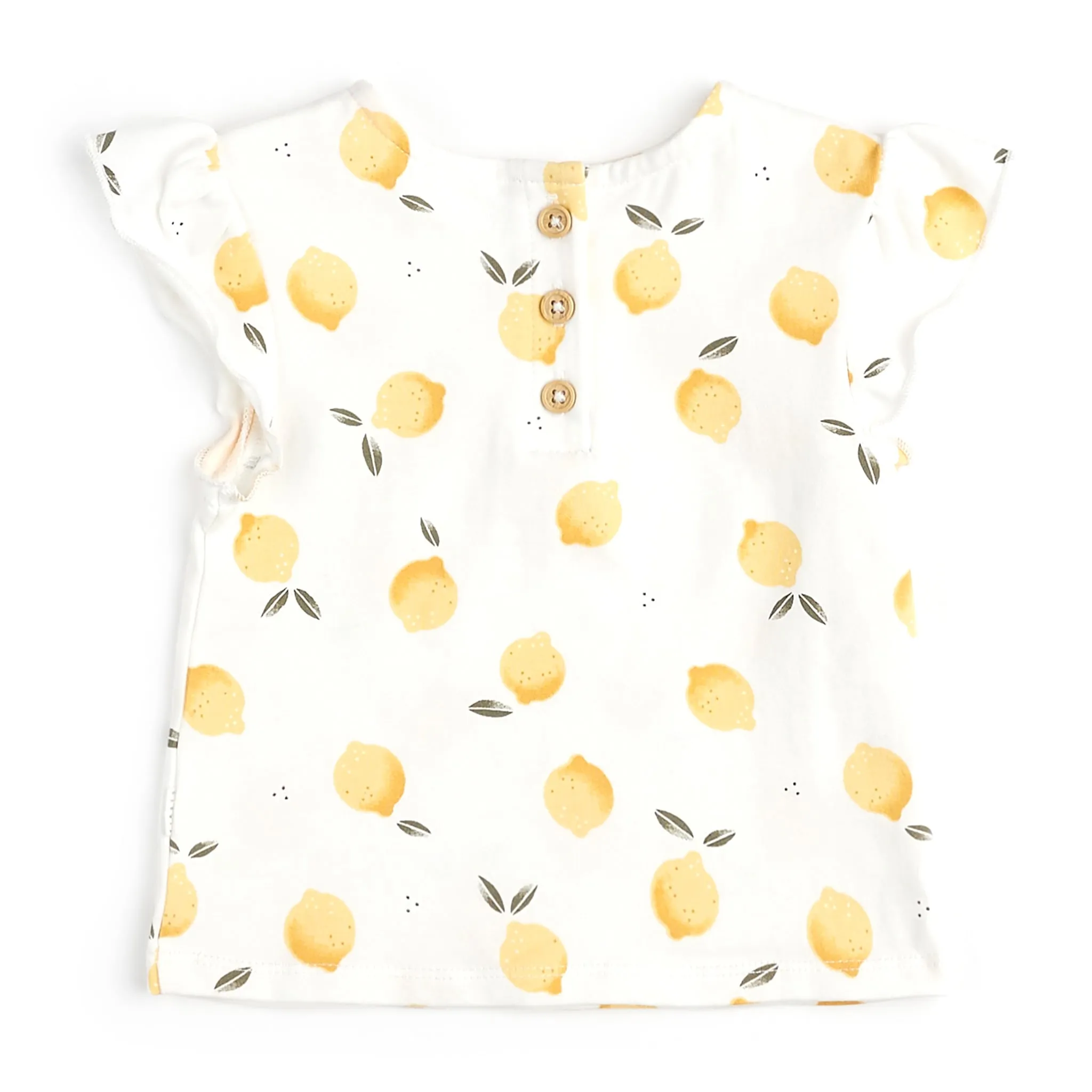Firsts par Petit Lem Ensemble Short Citron 3-24mois