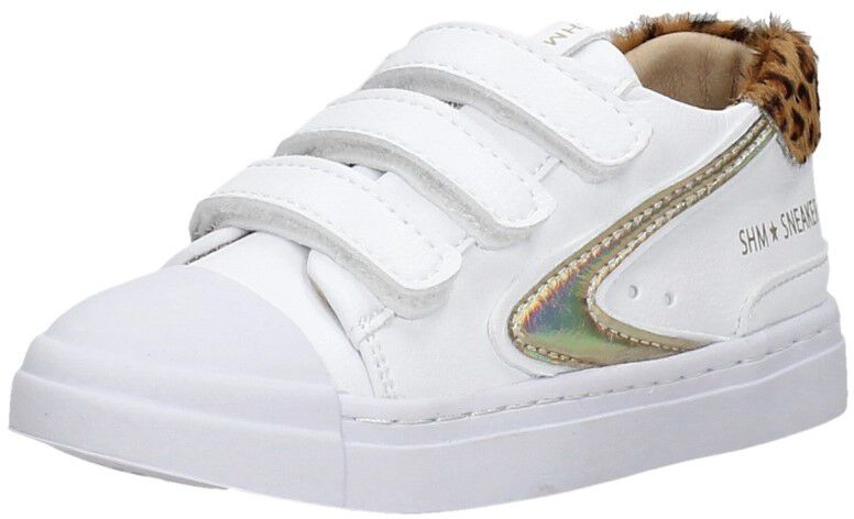 Shoesme Meisjes klittenbandschoenen wit