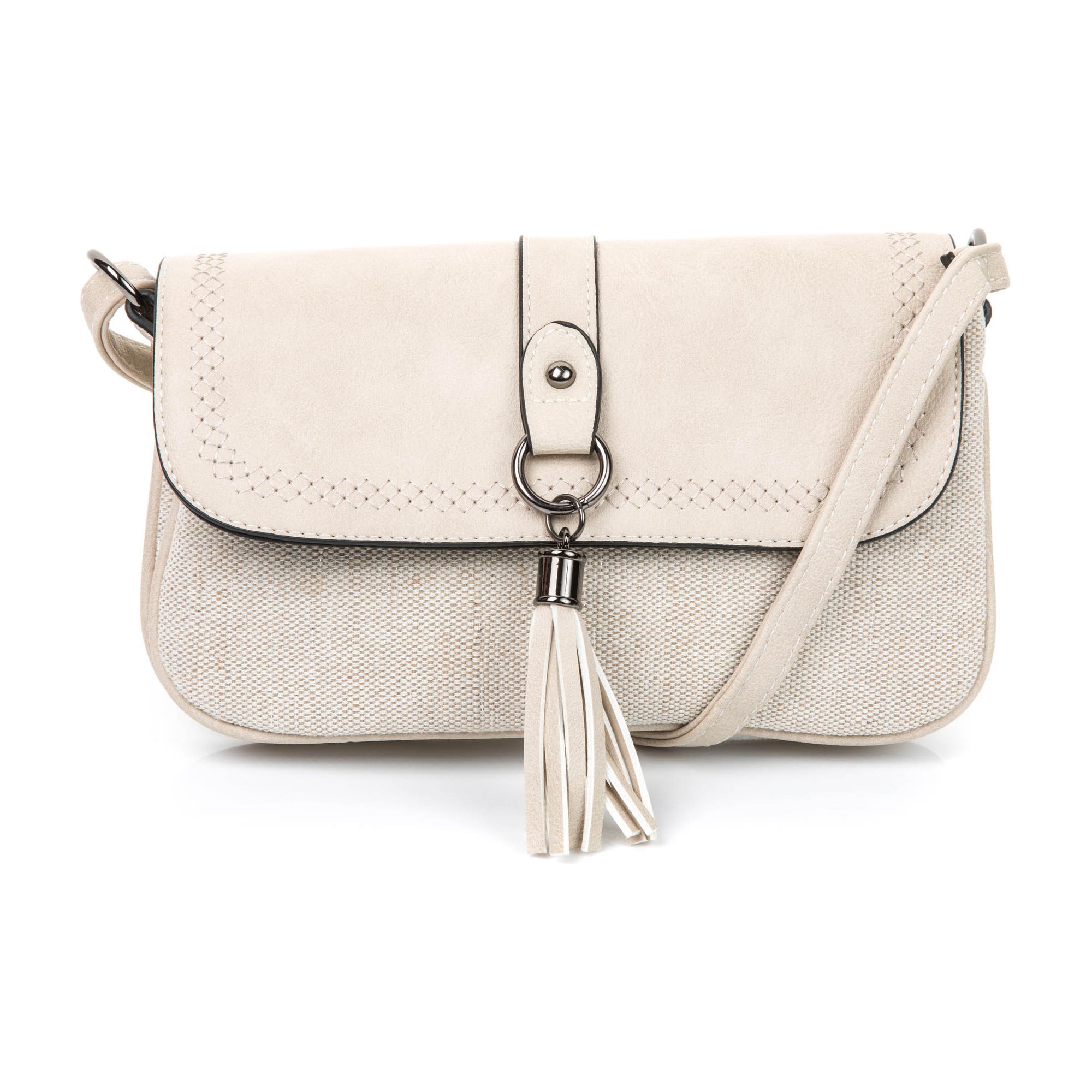 Sac bandoulière argent