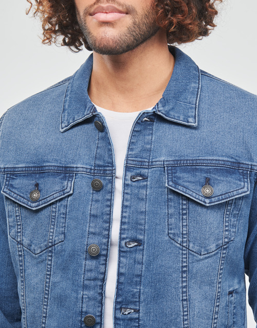 Only & Sons  - ONSCOIN MID. BLUE 4333 JACKET - Bleu