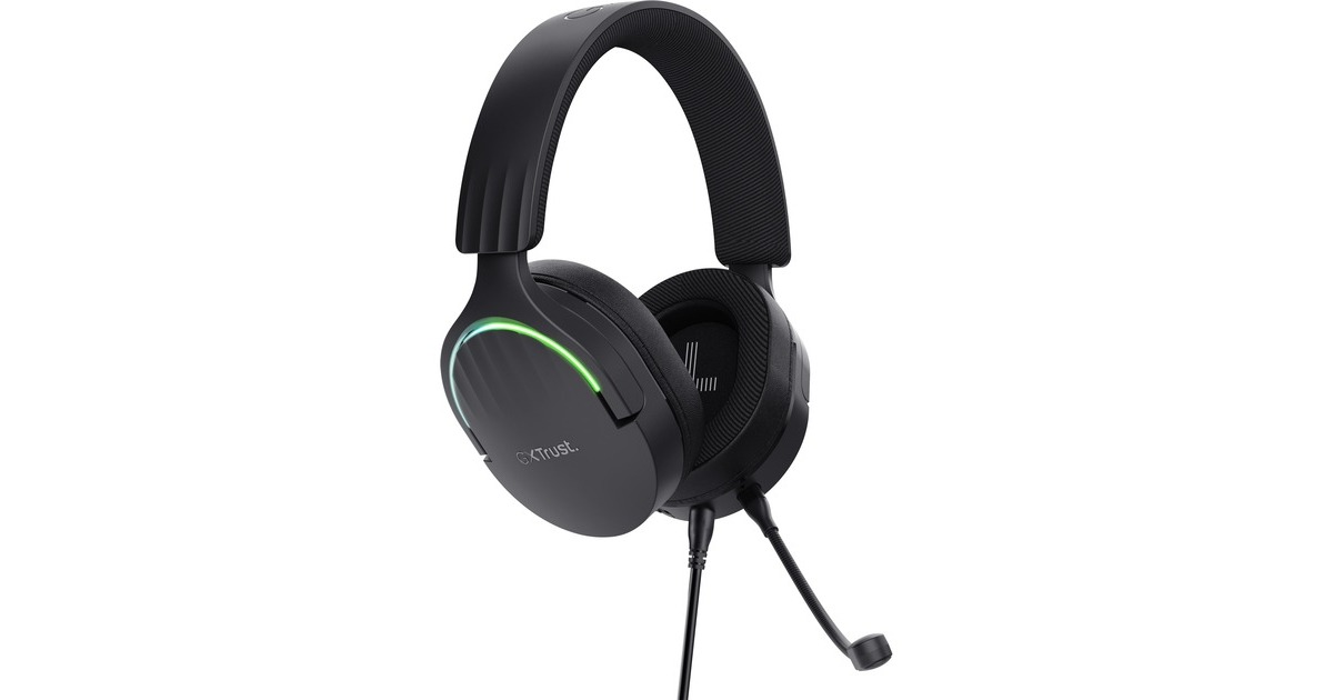 TrustGXT 490 Fayzo 7.1 USB gaming headset over-ear   (Zwart, PC, PlayStation 4, PlayStation 5)