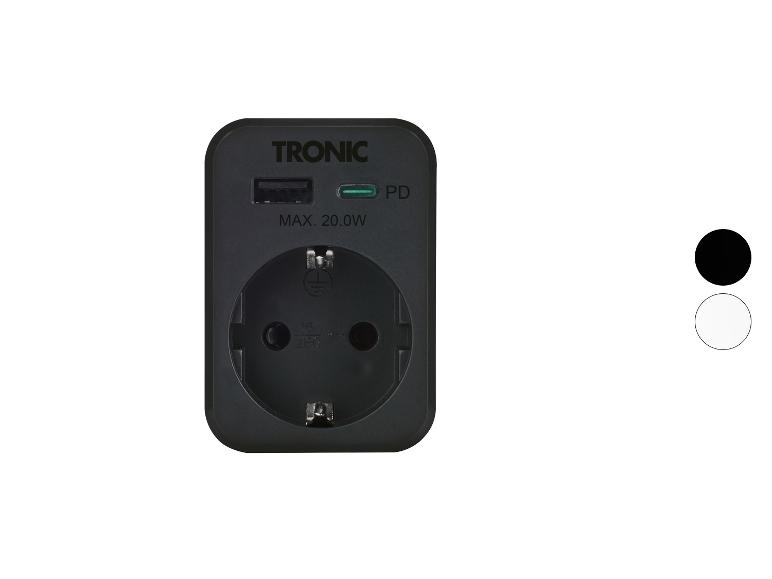 Stopcontact adapter met USB-aansluitingen