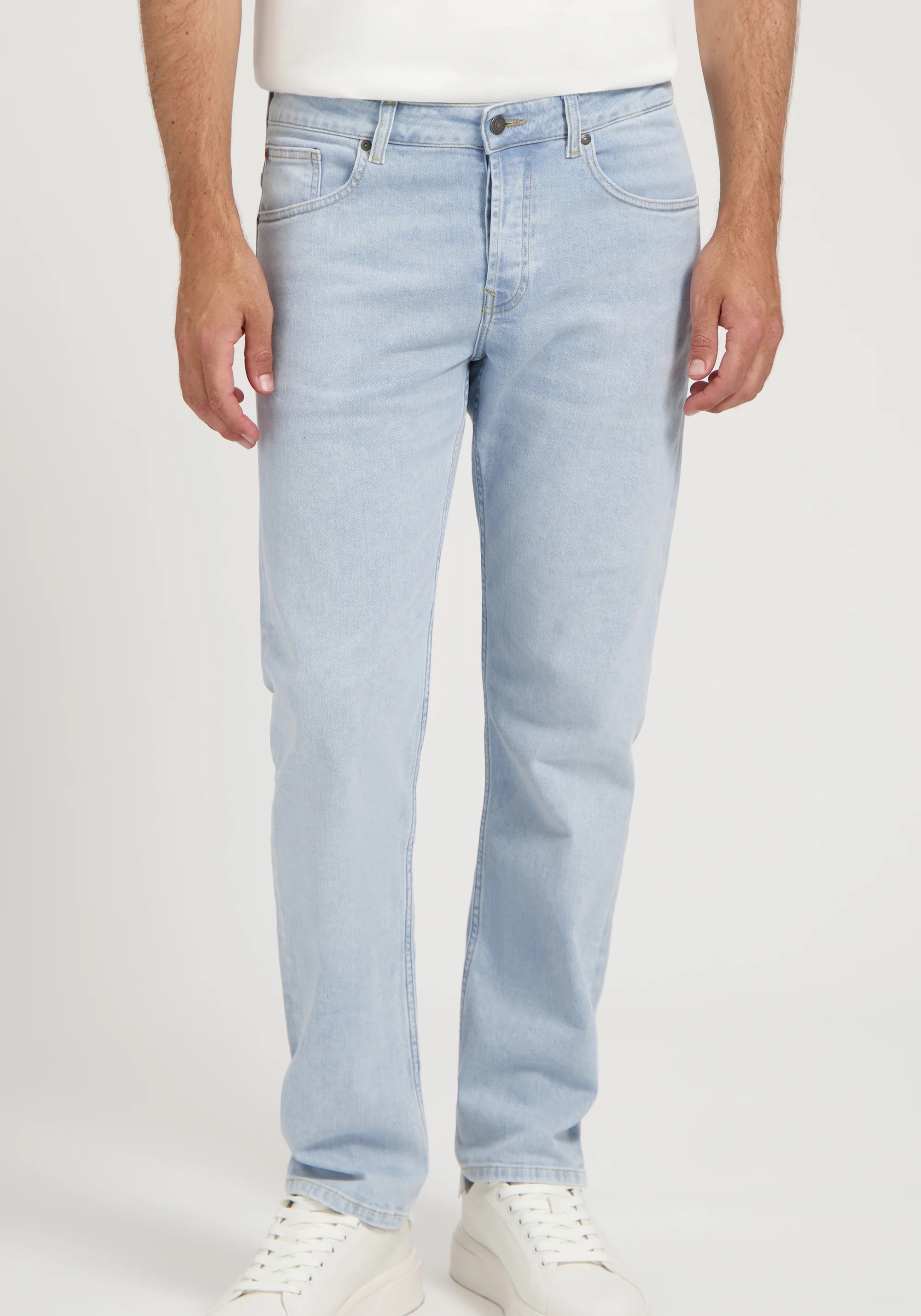 Mud Jeans Herrenjeans Hank Mid Tapered Light Vintage