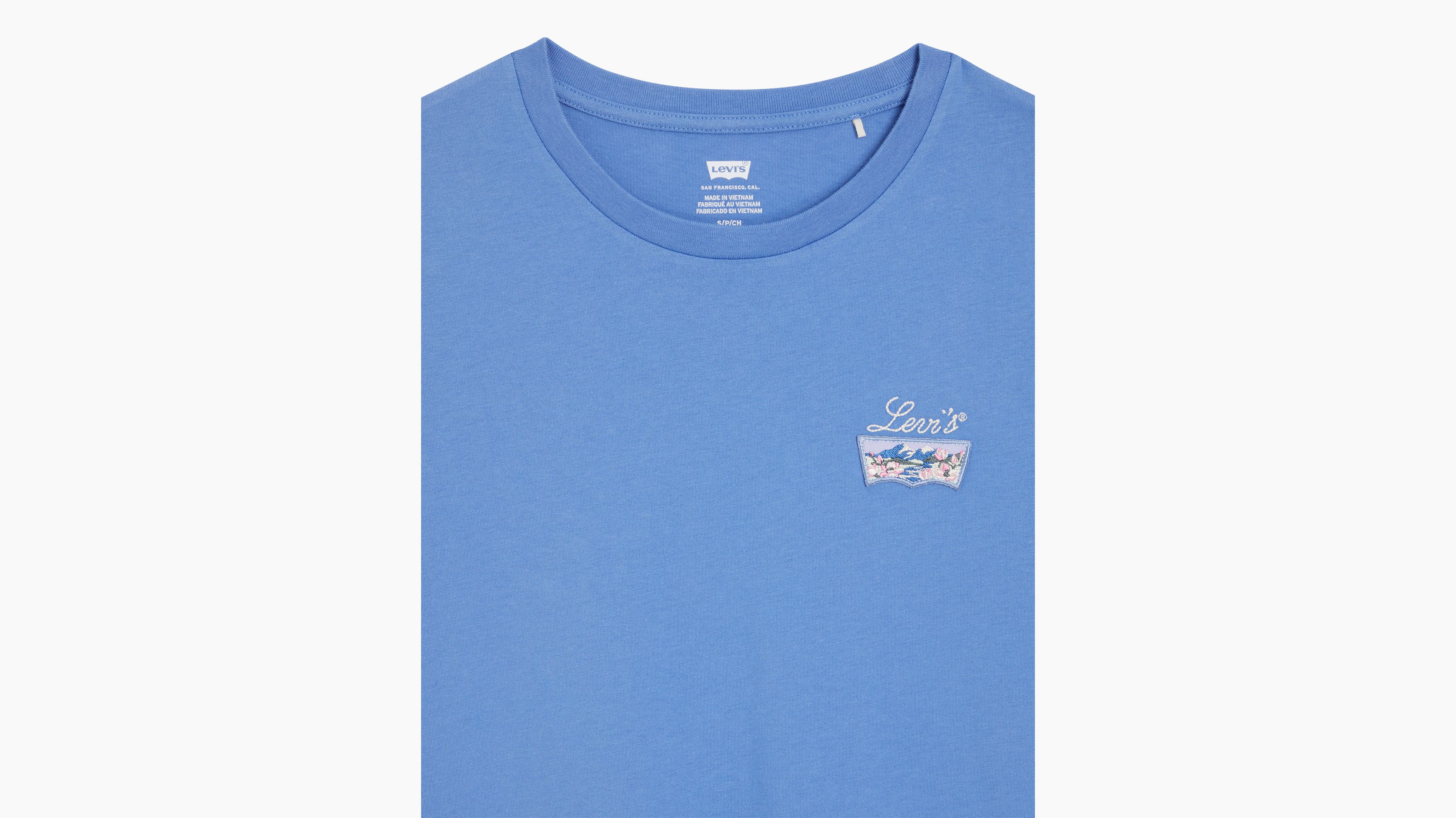 T-shirt Perfect - Mini Batwing Scenic Blue Yonder - Bleu