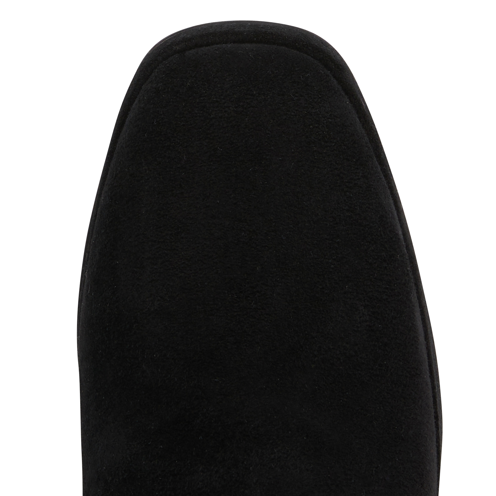 PLUME - Bottines à talon en cuir| Noir
