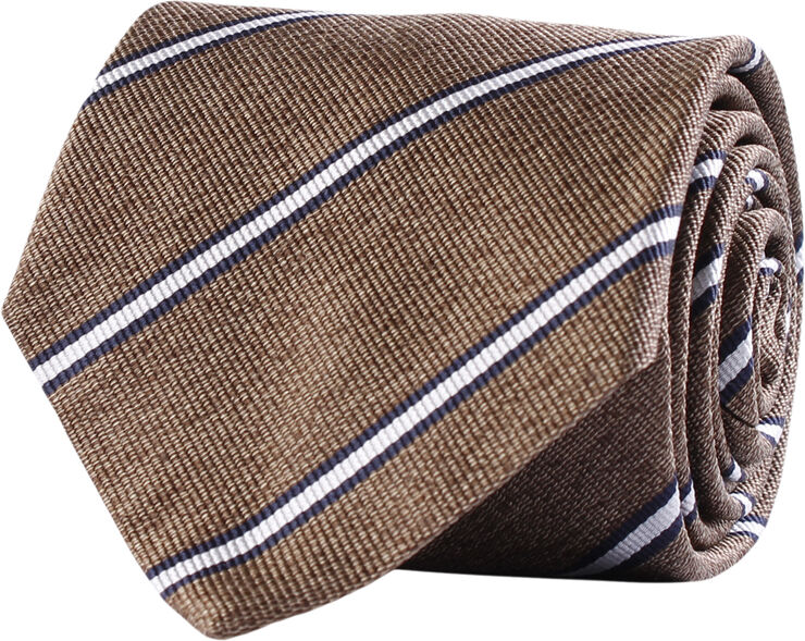 Amanda Christensen Slim Tie 801 brown melange
