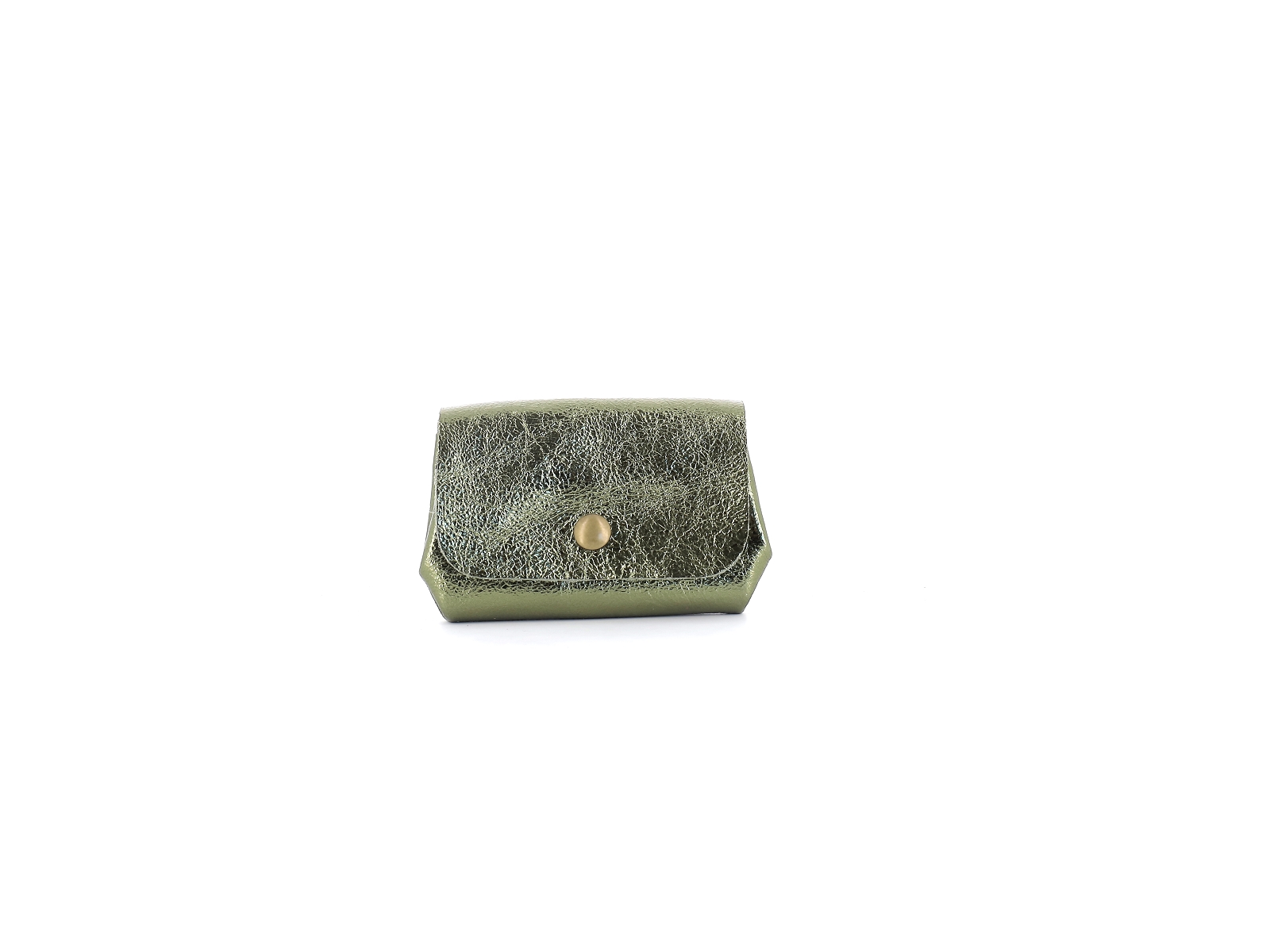 L brand-104 PORTE MONNAIE CUIR Cuir Vert