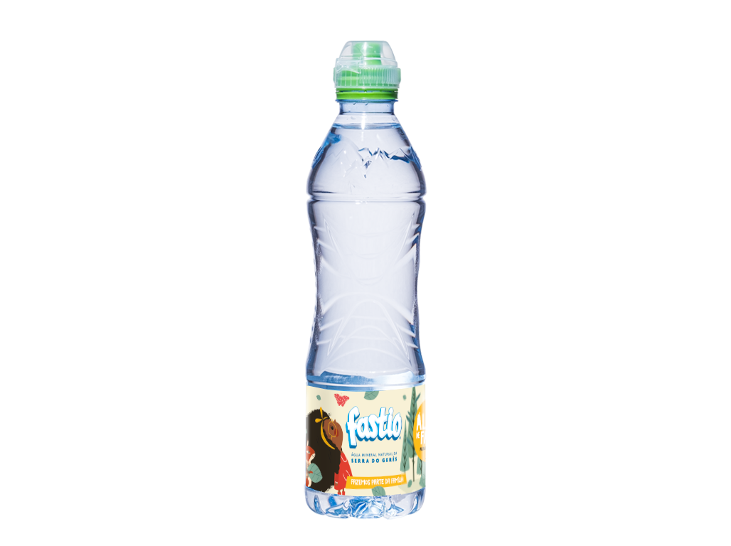 ÁGUA MINERAL FASTIO KIDS 0.50L