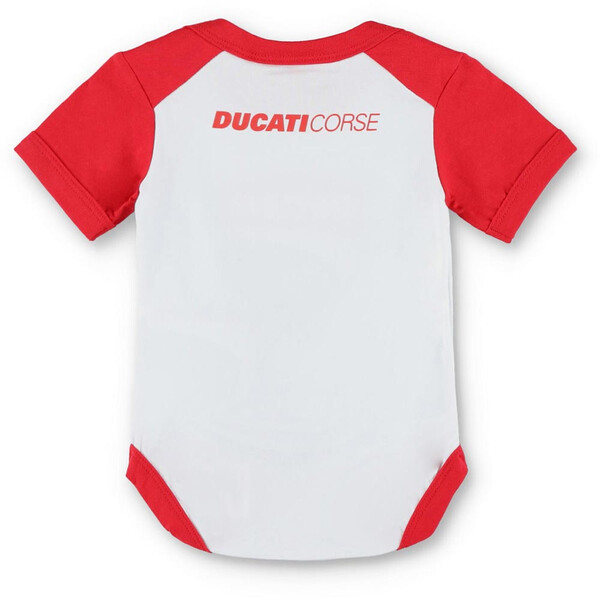 ducati racing - Body bébé Corse - 2023 Blanc / Rouge