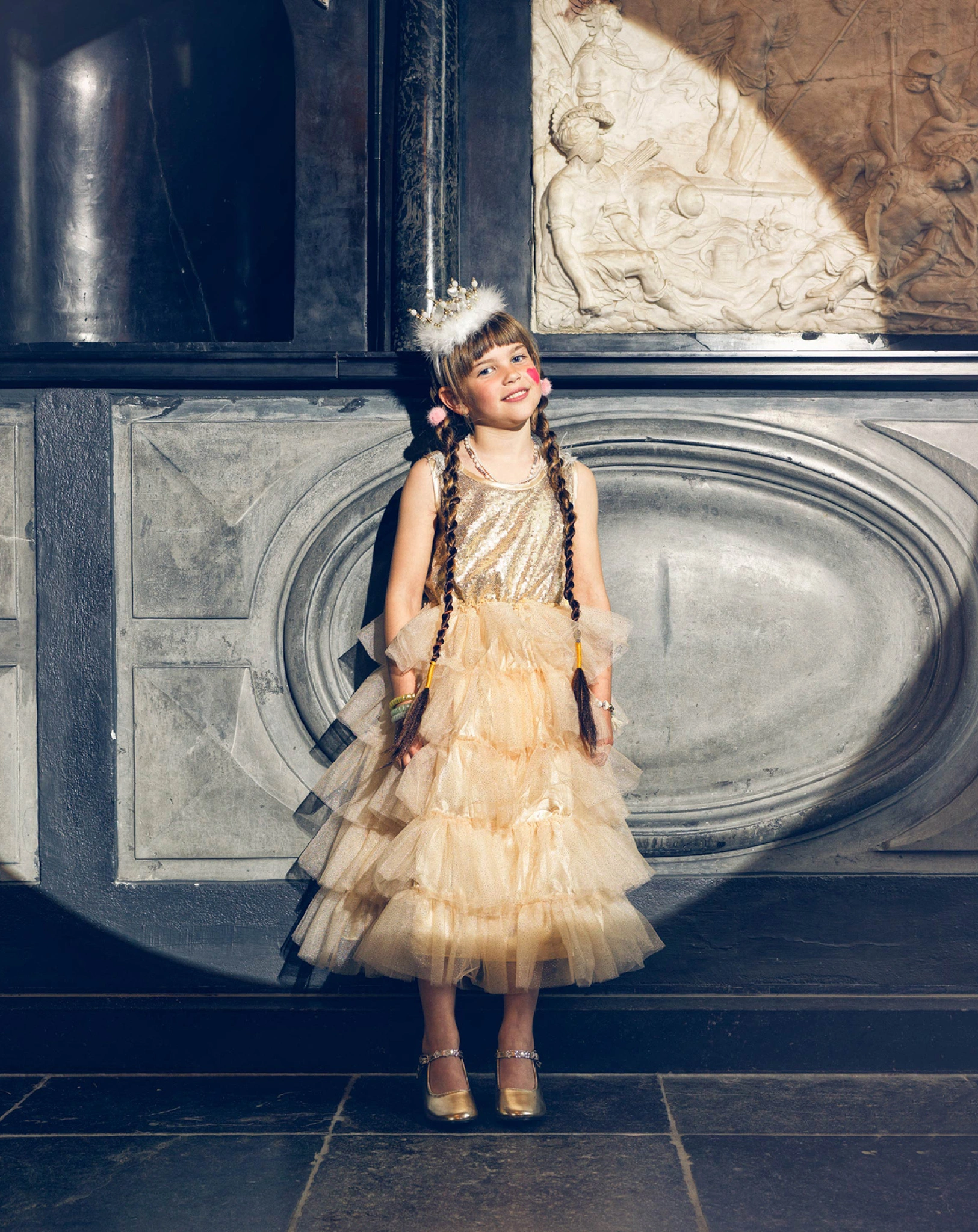 Kostüm-Kleid CHRISTIANNE in weiß