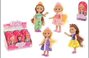 PRINCESSE CHEVELURE A COIFFER ARTICULEE H18CM
