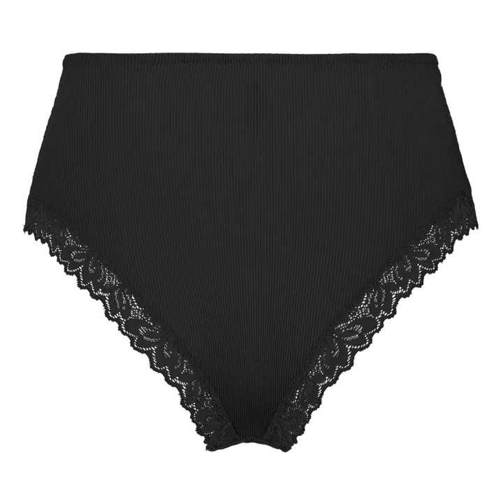 Nénés Culotte Menstruelle Jim New Coton Bio | Noir