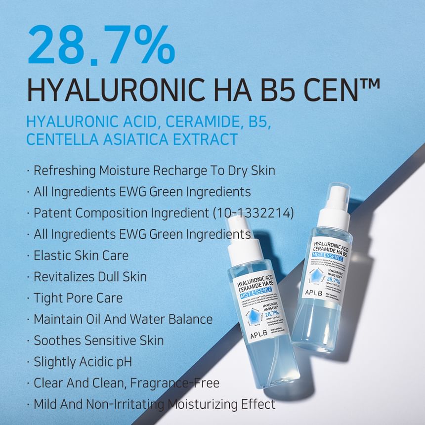 APLB - Hyaluronzuur Ceramide HA B5 Mist Essence