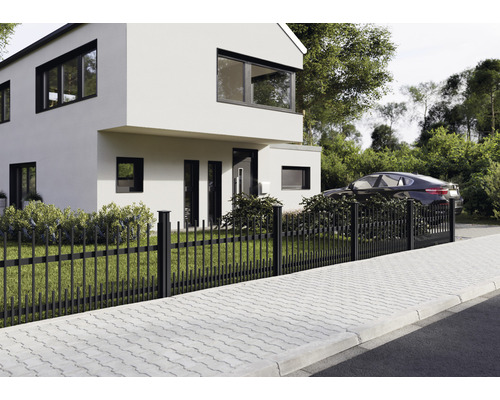 Osmo Alu-Fence Vierkante voortuinschutting, 184 x 89 cm, antraciet