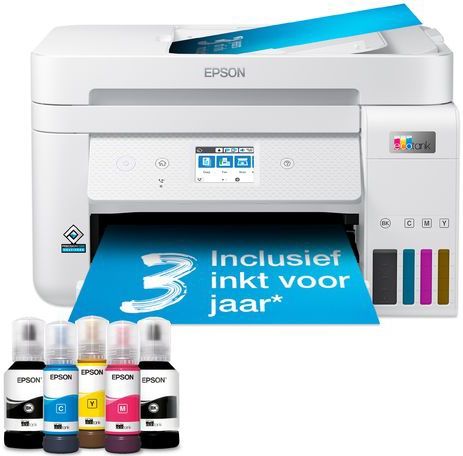 Epson EcoTank ET-4856 - All-In-One Printer - Inclusief 3 Jaar Inkt