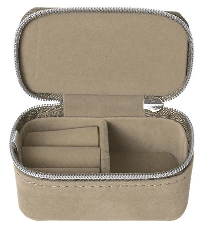 DAY Et Smykkeskrin - Q Velvet Stripe Zip - Micro - Cobbelstone