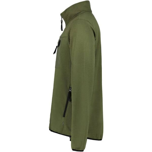 Veste polaire randonnée ICEPEAK ALGOMA MIDLAYER JACKET VERT DE FEUILLE