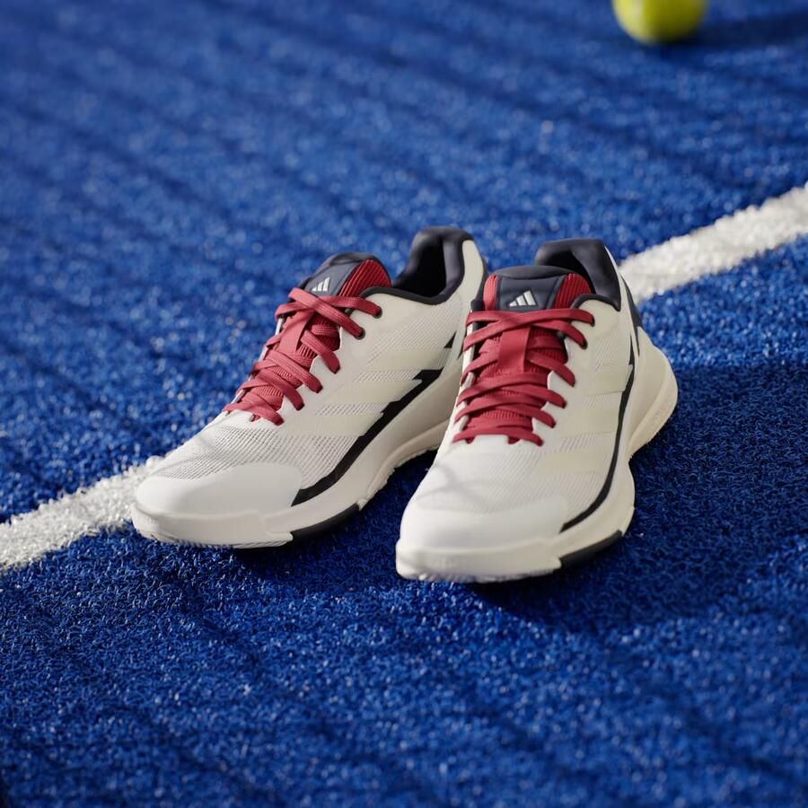 Adidas Performance Crazyquick Lightstrike Padelschoenen Dames Wit