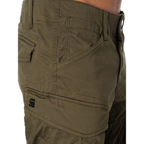 G-Star Raw - Rovic Zip 3D Cargos Cónicos Rectos Verde